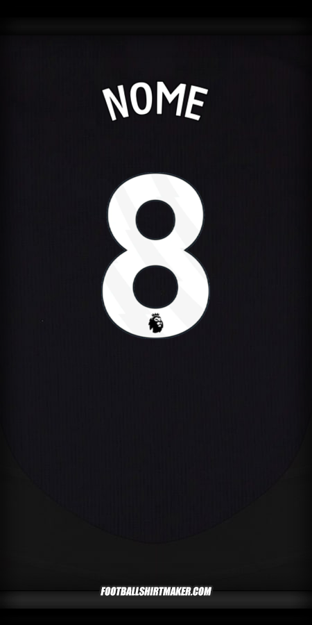 Maglia Arsenal 2024/2025 Seconda -  nome - 8