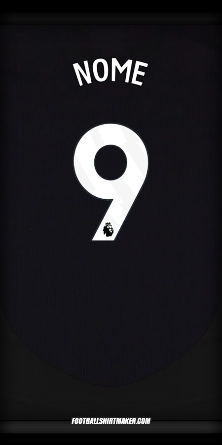 Maglia Arsenal 2024/2025 Seconda -  nome - 9