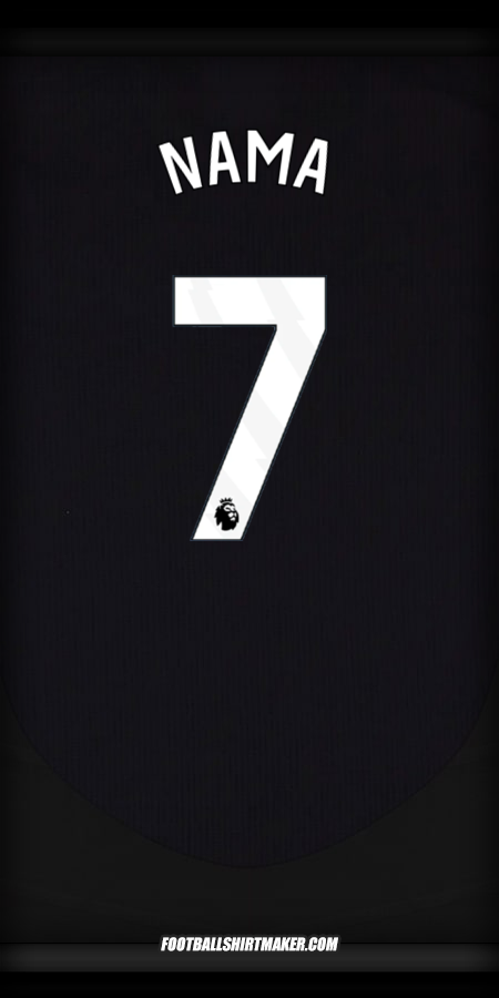 Jersey Arsenal 2024/2025 Alternatif -  nama - 7