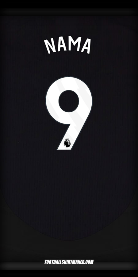 Jersey Arsenal 2024/2025 Alternatif -  nama - 9