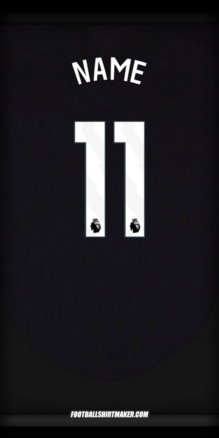 Trikot Arsenal 2024/2025 Auswärts -  name - 11