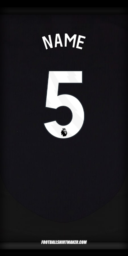 Shirt Arsenal 2024/2025 Away -  name - 5