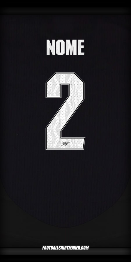 Maglia Arsenal Cup 2024/2025 Seconda -  nome - 2