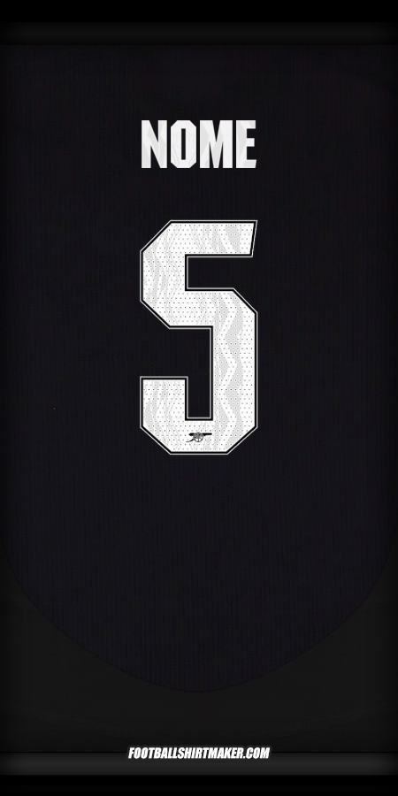Maglia Arsenal Cup 2024/2025 Seconda -  nome - 5