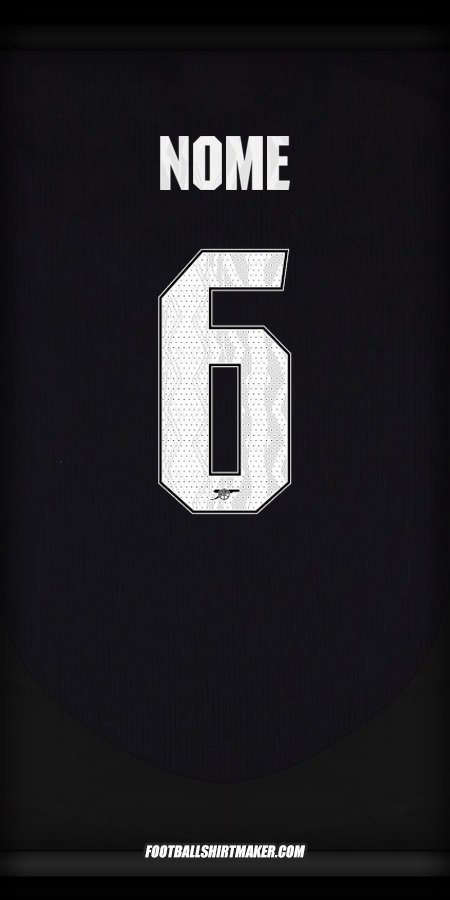 Maglia Arsenal Cup 2024/2025 Seconda -  nome - 6