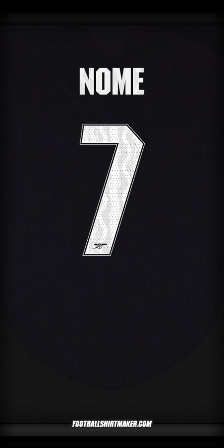 Maglia Arsenal Cup 2024/2025 Seconda -  nome - 7