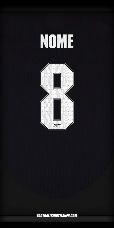 Camisa Arsenal Cup 2024/2025 Alternativa -  nome - 8