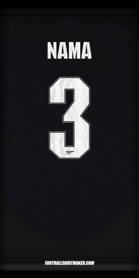 Jersey Arsenal Cup 2024/2025 Alternatif -  nama - 3