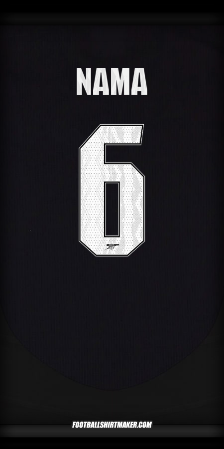 Jersey Arsenal Cup 2024/2025 Alternatif -  nama - 6