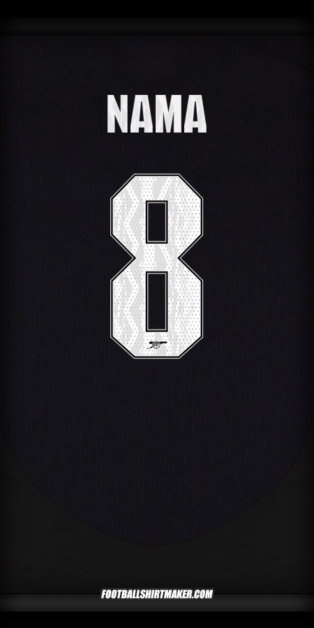 Jersey Arsenal Cup 2024/2025 Alternatif -  nama - 8