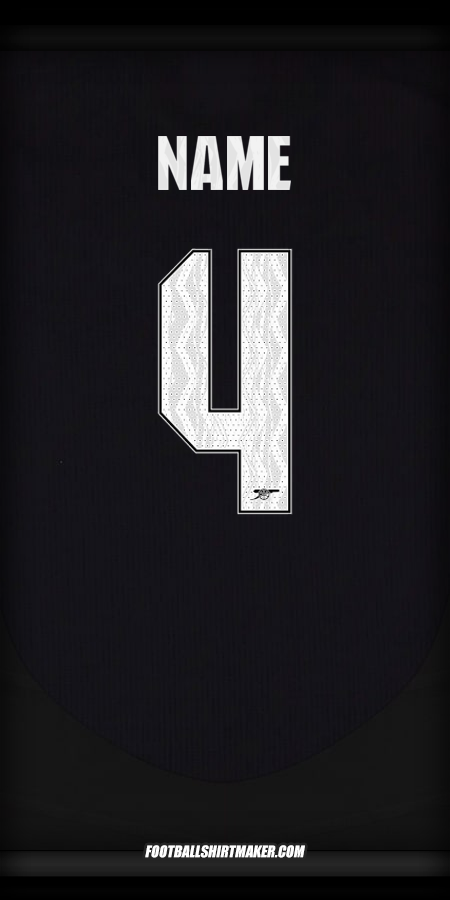 Trikot Arsenal Cup 2024/2025 Auswärts -  name - 4