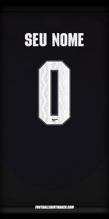 Camisa Arsenal Cup 2024/2025 II -  seu nome - 0