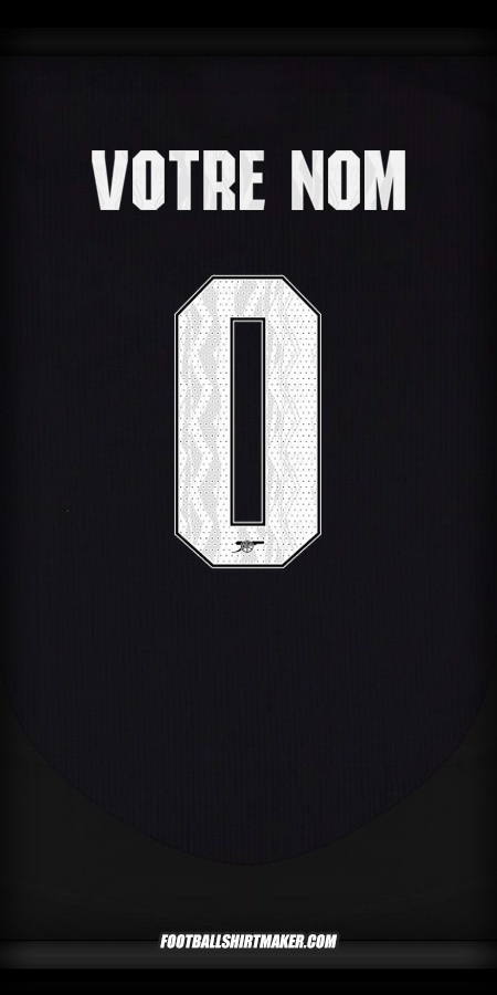 Maillot Arsenal Cup 2024/2025 II -  votre nom - 0