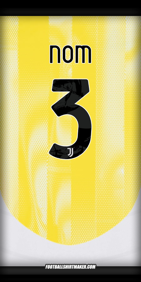 Maillot Juventus FC Cup 2024/2025 Extérieur -  nom - 3