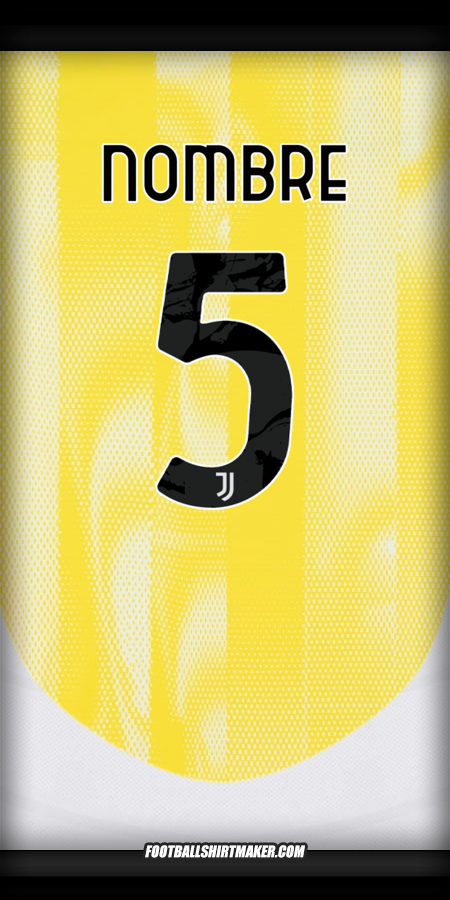 Jersey Juventus FC Cup 2024/2025 Visita -  nombre - 5