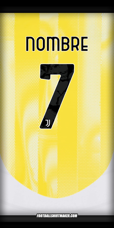 Jersey Juventus FC Cup 2024/2025 Visita -  nombre - 7