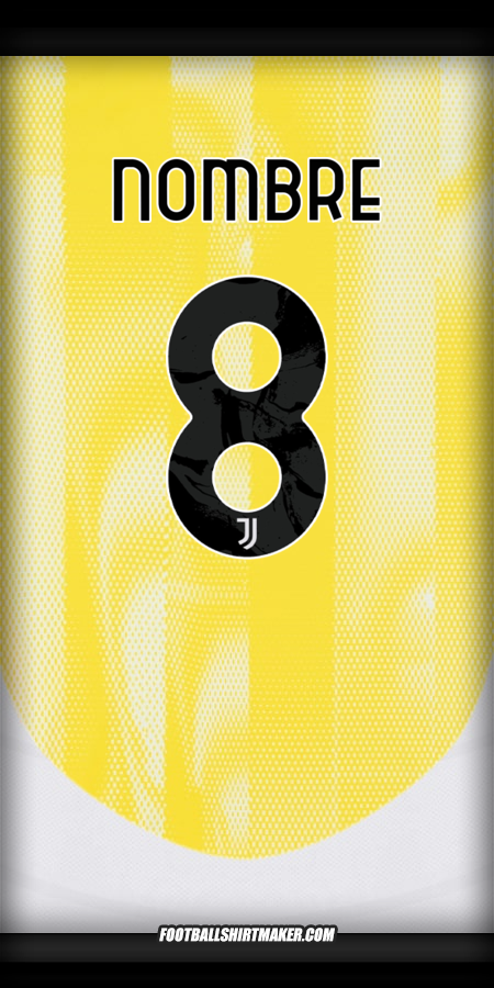 Jersey Juventus FC Cup 2024/2025 Visita -  nombre - 8