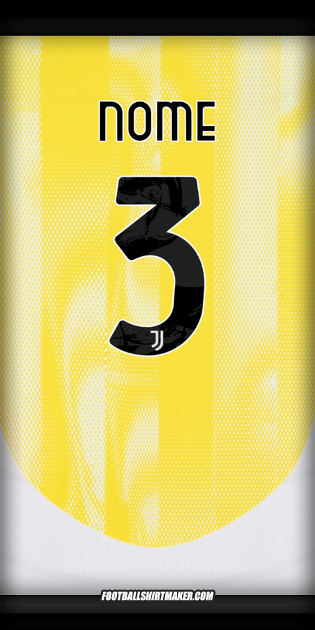 Maglia Juventus FC Cup 2024/2025 Seconda -  nome - 3