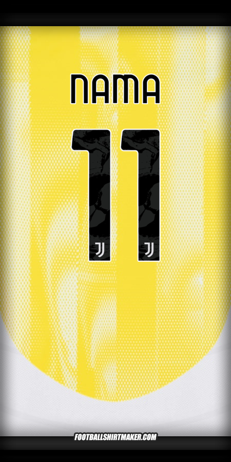 Jersey Juventus FC Cup 2024/2025 Alternatif -  nama - 11