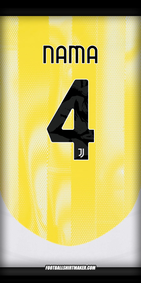 Jersey Juventus FC Cup 2024/2025 Alternatif -  nama - 4