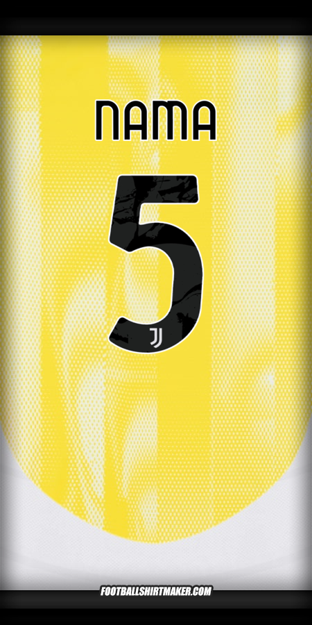Jersey Juventus FC Cup 2024/2025 Alternatif -  nama - 5