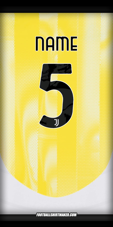 Trikot Juventus FC Cup 2024/2025 Auswärts -  name - 5