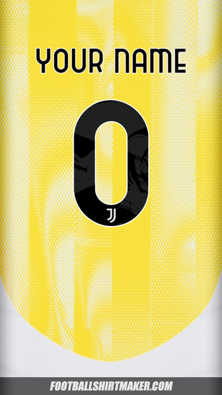 Juventus FC 2024/2025 Cup II jersey number 0 your name