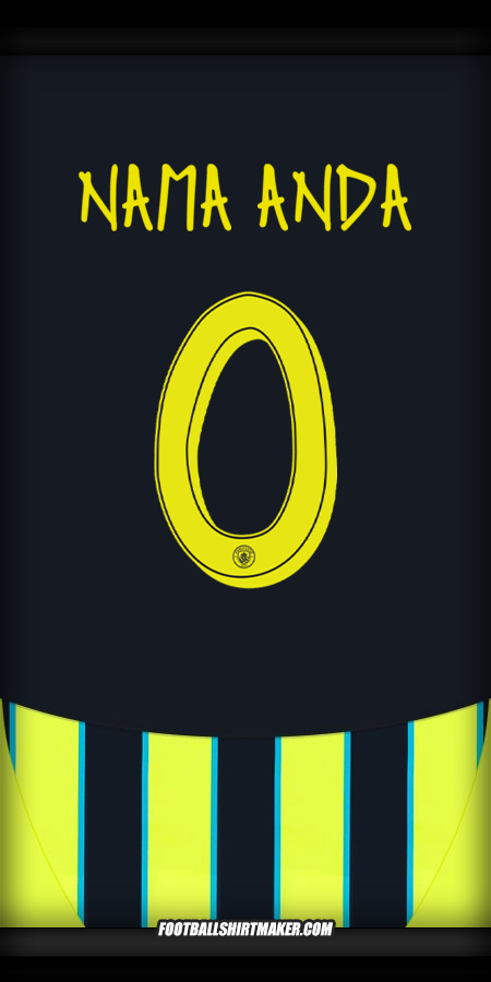 Jersey Manchester City Cup 2024/2025 II -  nama anda - 0