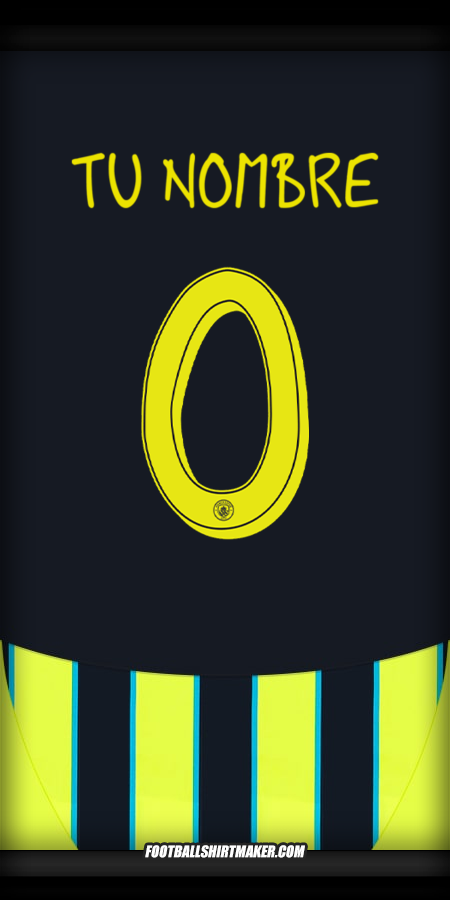 Camiseta Manchester City Cup 2024/2025 II -  tu nombre - 0