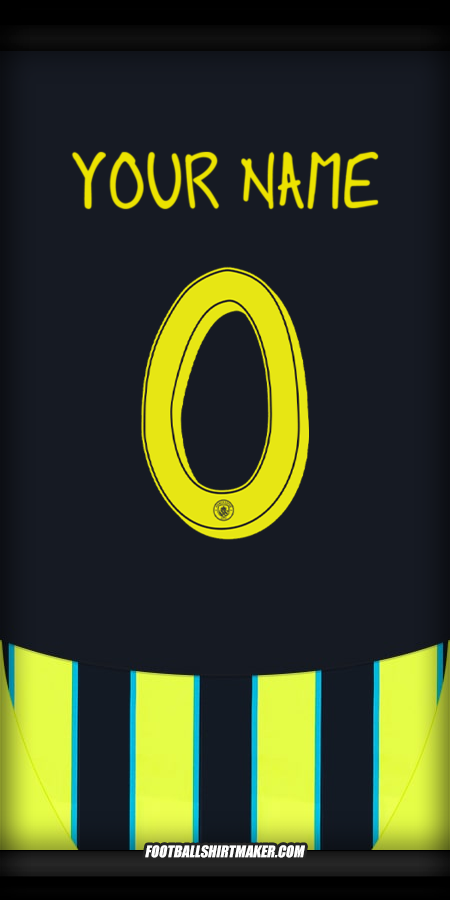 Jersey Manchester City Cup 2024/2025 II -  your name - 0