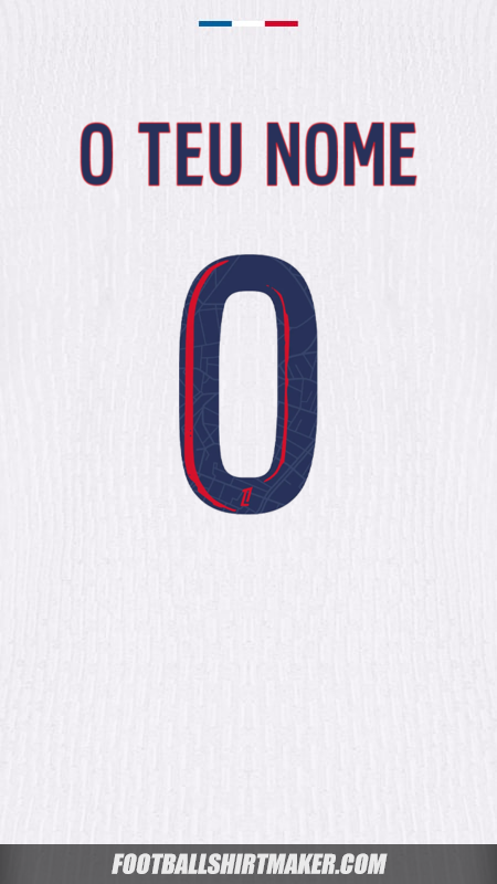 Camisola Paris Saint Germain 2024/2025 II -  o teu nome - 0