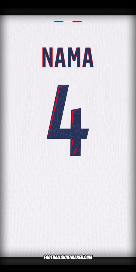 Jersey Paris Saint Germain 2024/2025 Alternatif -  nama - 4