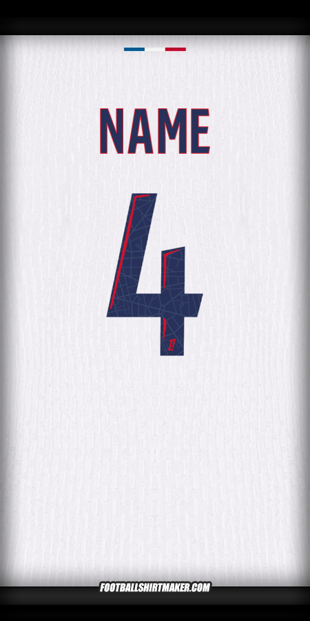 Trikot Paris Saint Germain 2024/2025 Auswärts -  name - 4