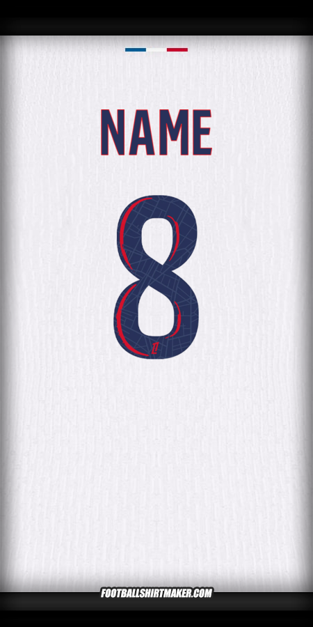 Trikot Paris Saint Germain 2024/2025 Auswärts -  name - 8