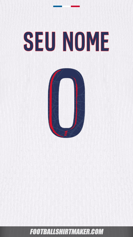 Camisa Paris Saint Germain 2024/2025 II -  seu nome - 0