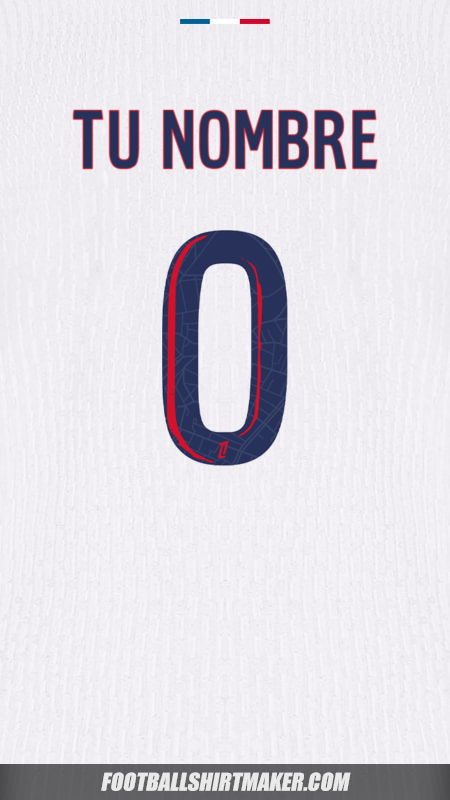 Jersey Paris Saint Germain 2024/2025 II -  tu nombre - 0