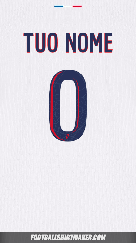 Maglia Paris Saint Germain 2024/2025 II -  tuo nome - 0