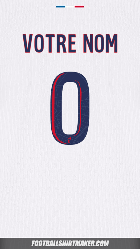 Maillot Paris Saint Germain 2024/2025 II -  votre nom - 0