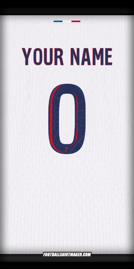 Shirt Paris Saint Germain 2024/2025 II -  your name - 0