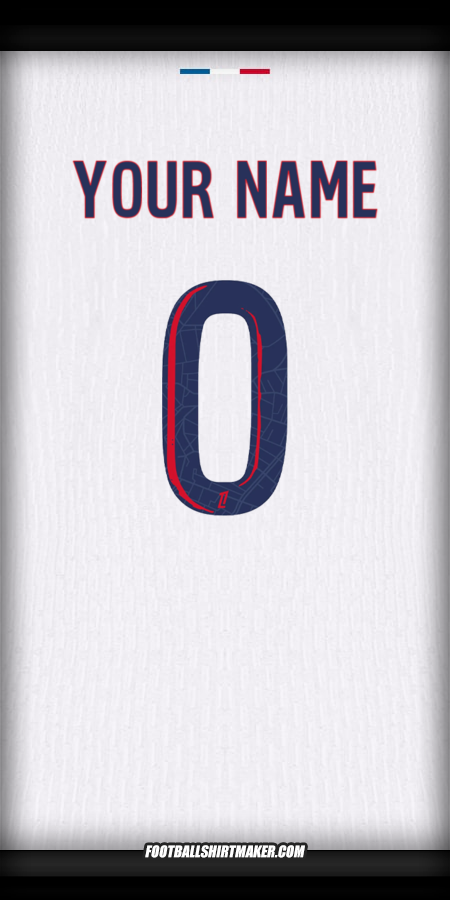 Jersey Paris Saint Germain 2024/2025 II -  your name - 0
