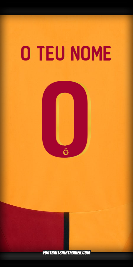 Camisola Galatasaray SK Cup 2024/2025 -  o teu nome - 0