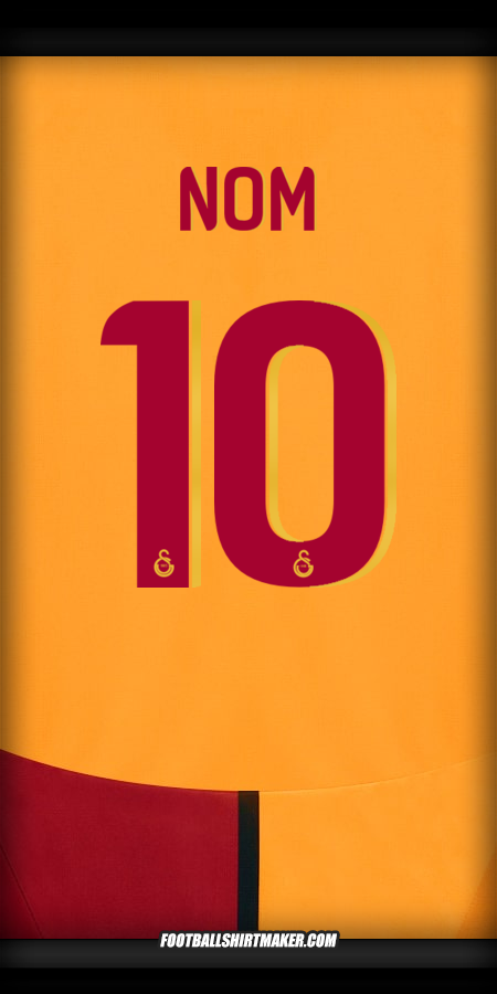 Maillot Galatasaray SK Cup 2024/2025 -  nom - 10