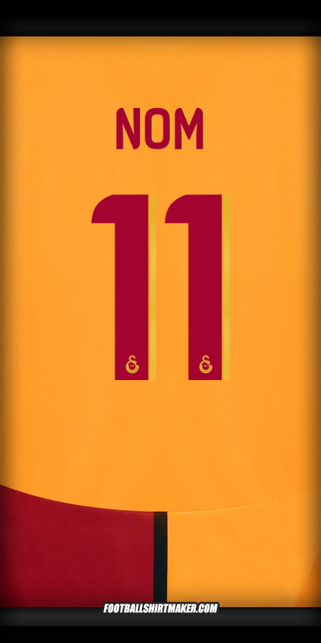 Maillot Galatasaray SK Cup 2024/2025 -  nom - 11