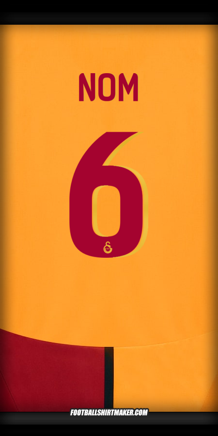 Maillot Galatasaray SK Cup 2024/2025 -  nom - 6
