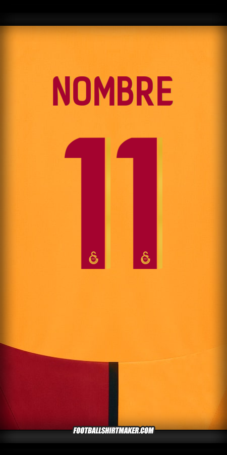 Jersey Galatasaray SK Cup 2024/2025 -  nombre - 11
