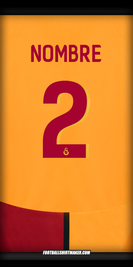 Camiseta Galatasaray SK Cup 2024/2025 -  nombre - 2