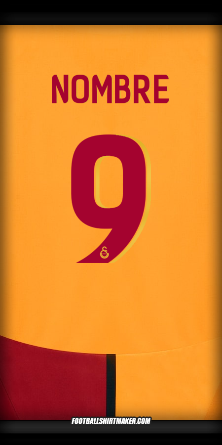 Camiseta Galatasaray SK Cup 2024/2025 -  nombre - 9