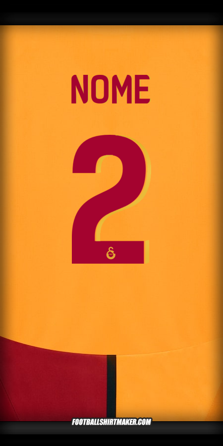 Camisa Galatasaray SK Cup 2024/2025 -  nome - 2