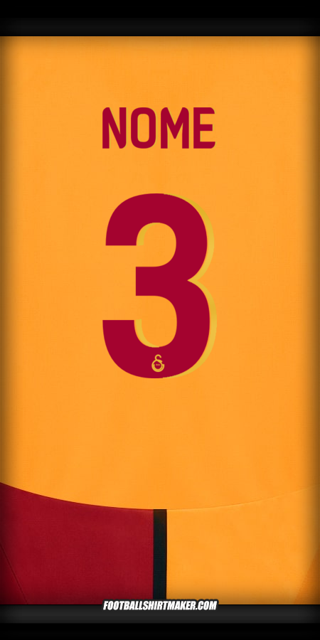 Camisa Galatasaray SK Cup 2024/2025 -  nome - 3