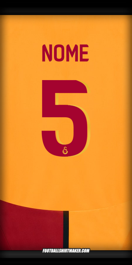 Camisola Galatasaray SK Cup 2024/2025 -  nome - 5